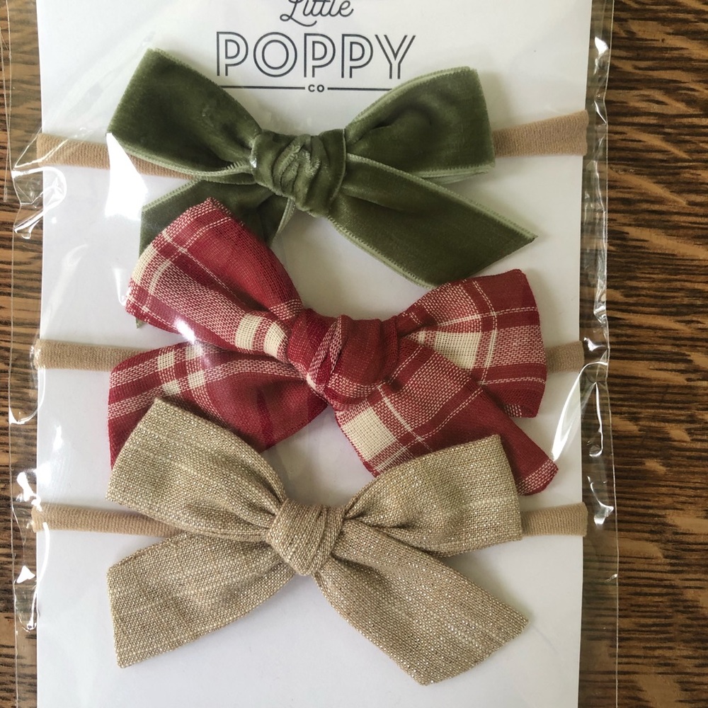 Little Poppy Co December bows